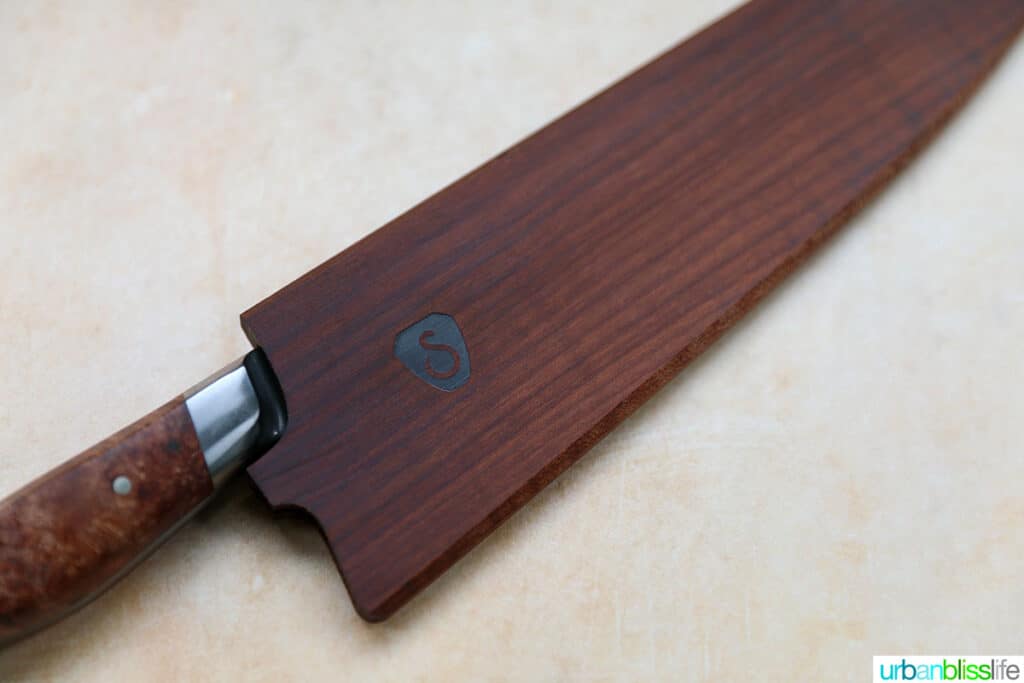 wooden knife guard