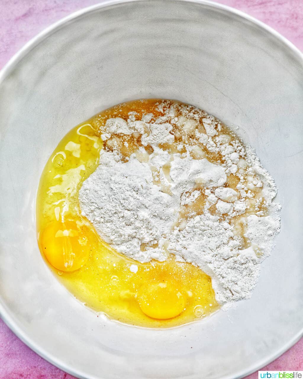 eggs and ingredients to make cake mix cookies
