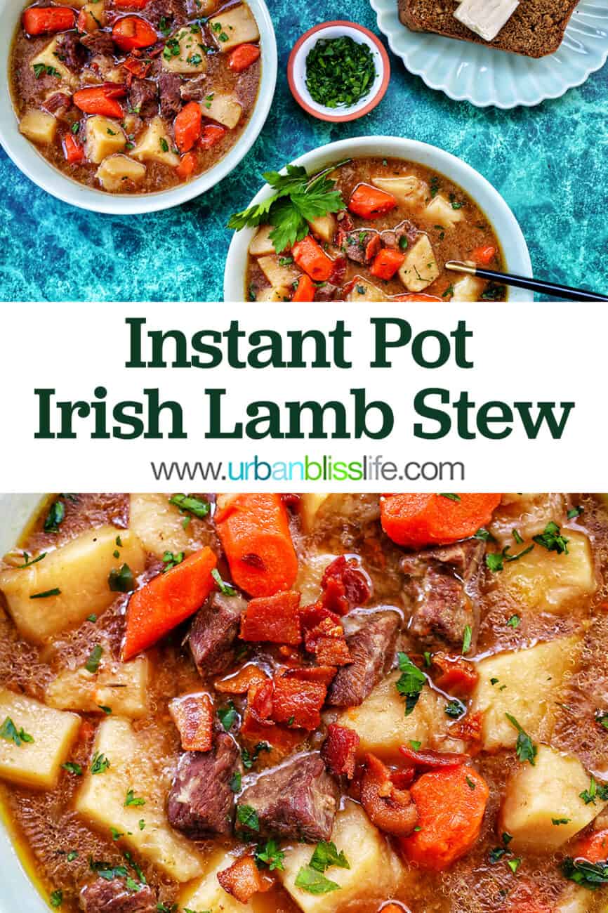 Instant Pot Irish Lamb Stew