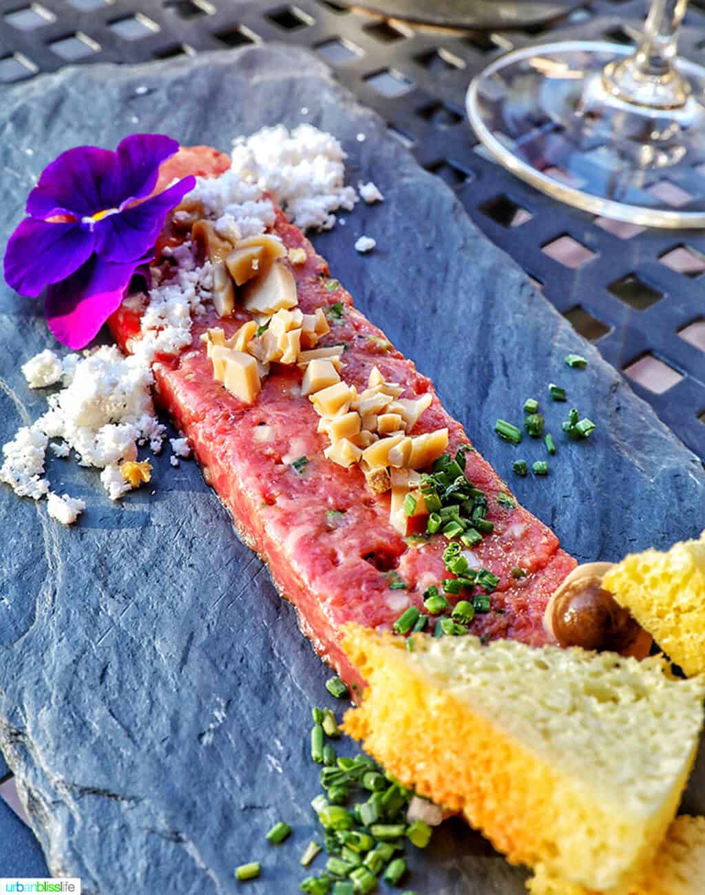 beef tartare at Joel Palmer House