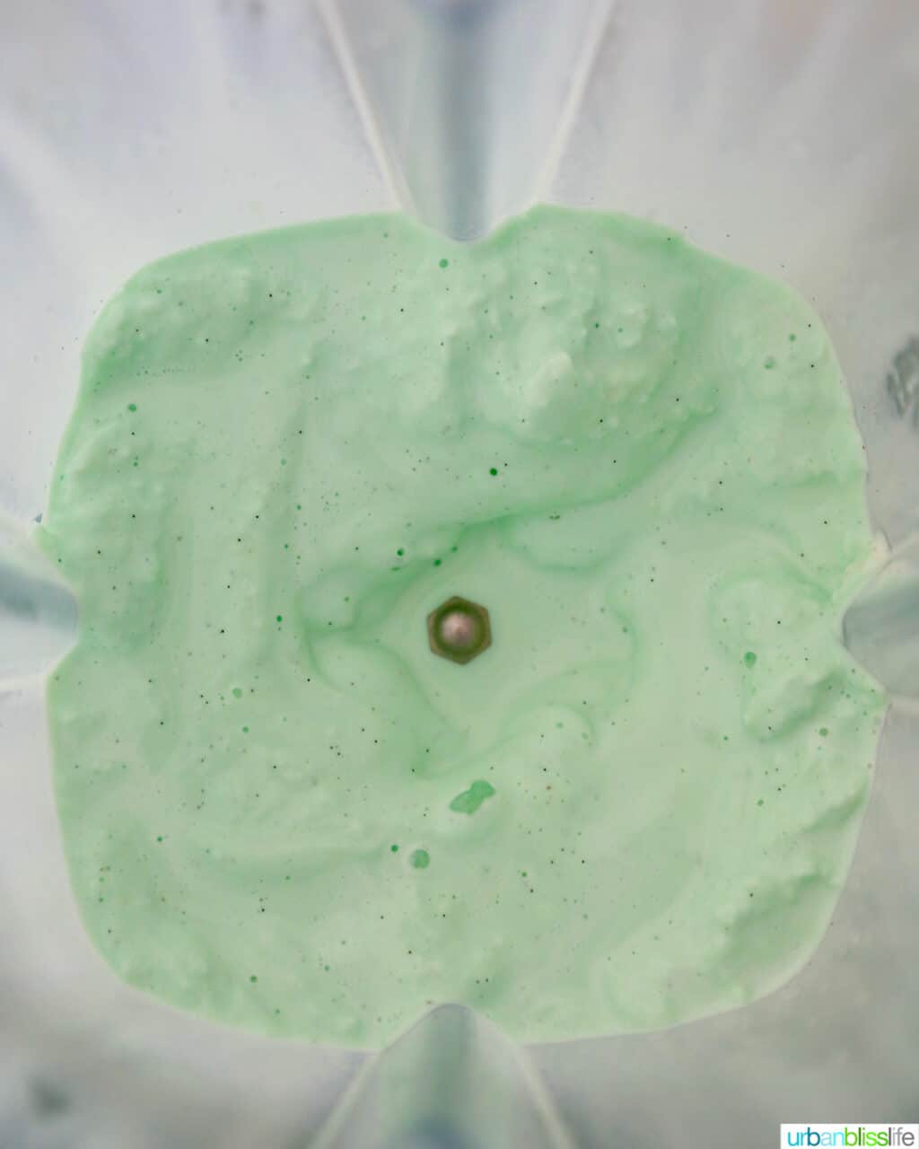 shamrock shake in blender