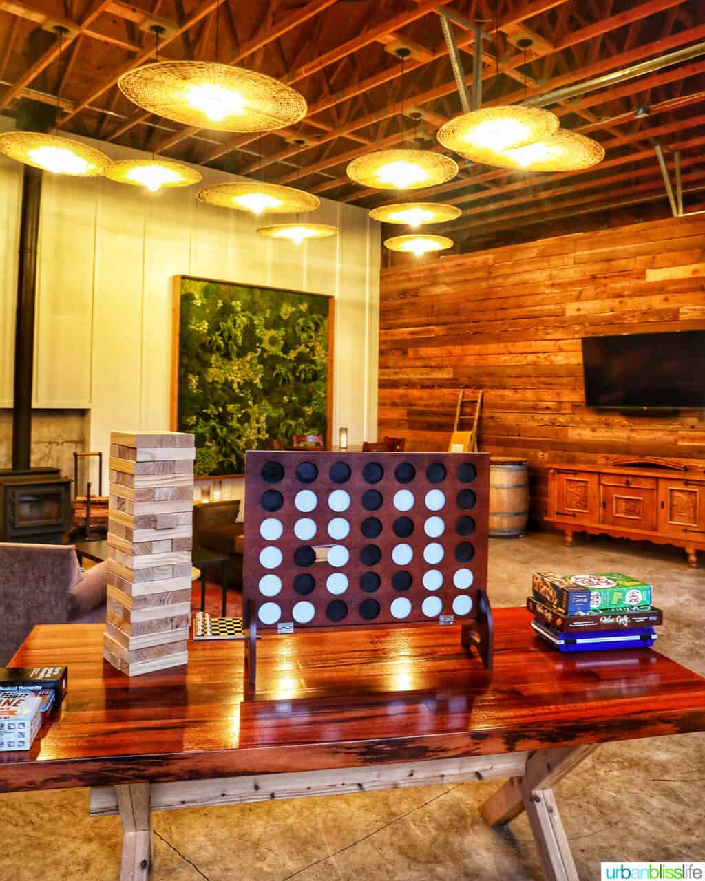 games at clubhouse interior at The Setting Inn Willamette Valley