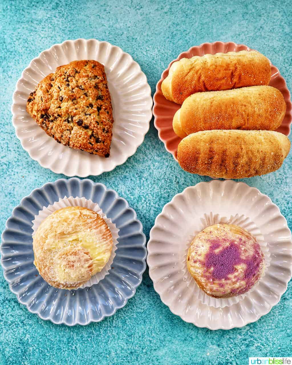 pastries from St. Barbra's Pinoy Bakery
