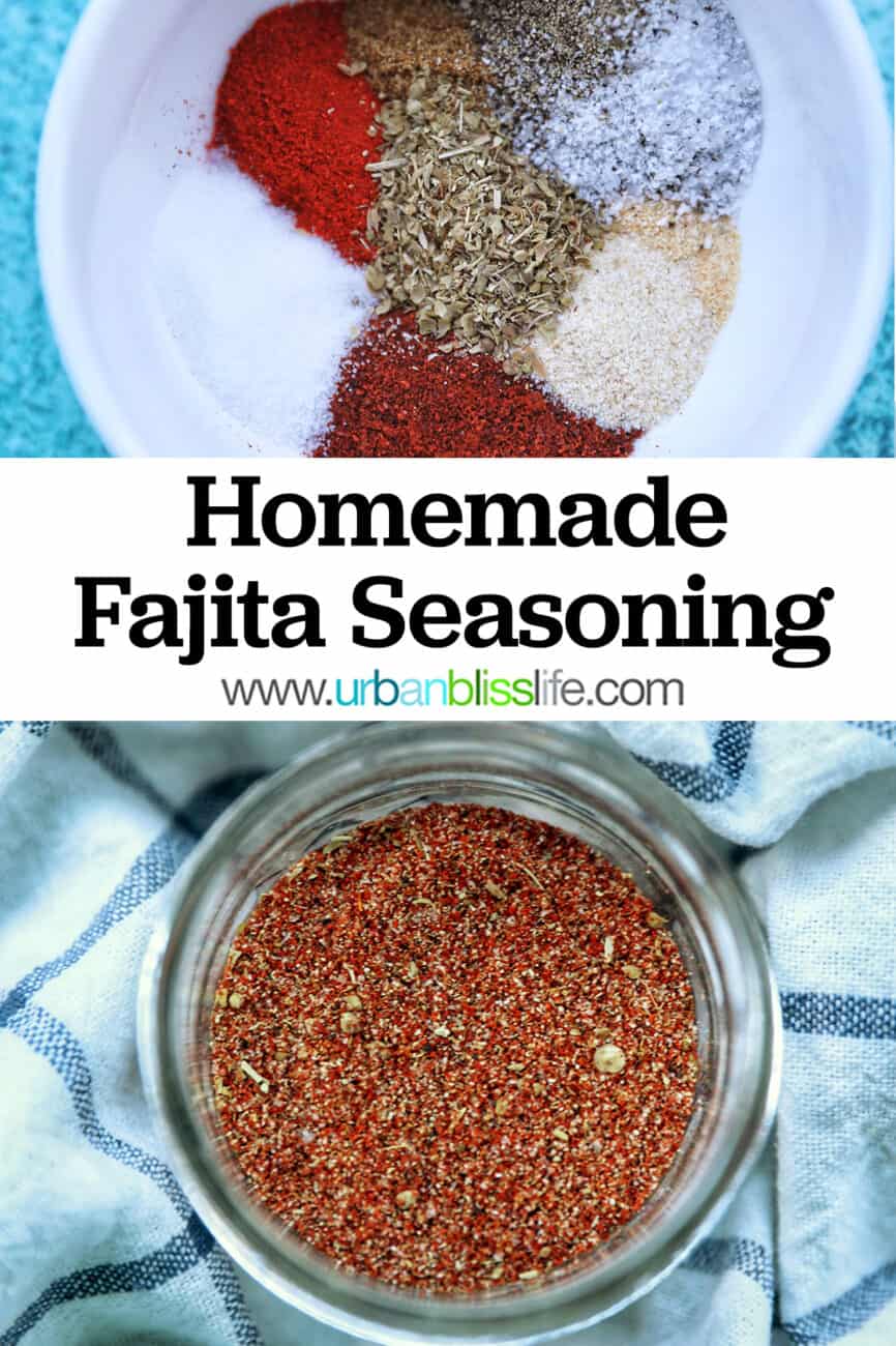 homemade fajita seasoning