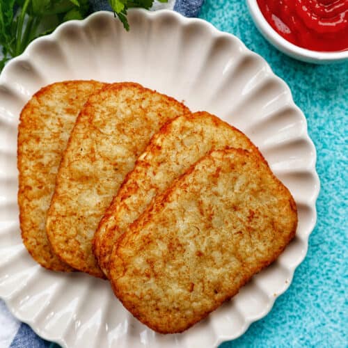 air fryer hash brown patties
