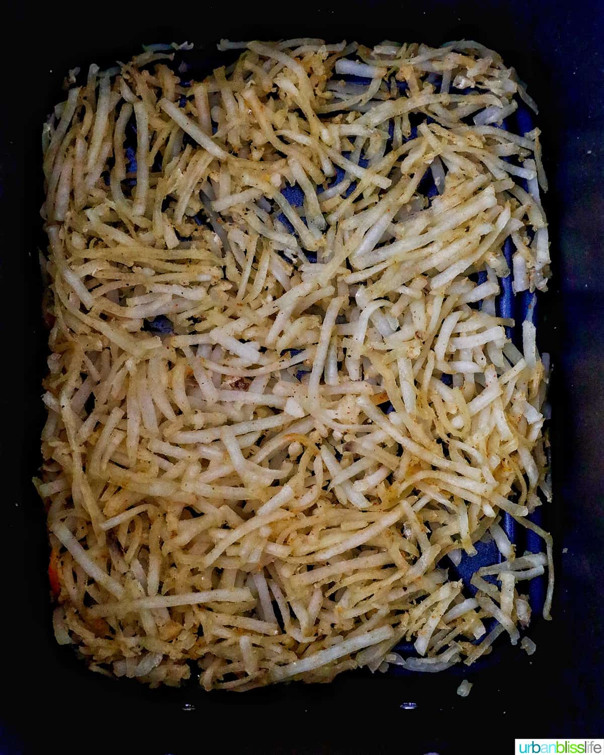 air fryer hash browns