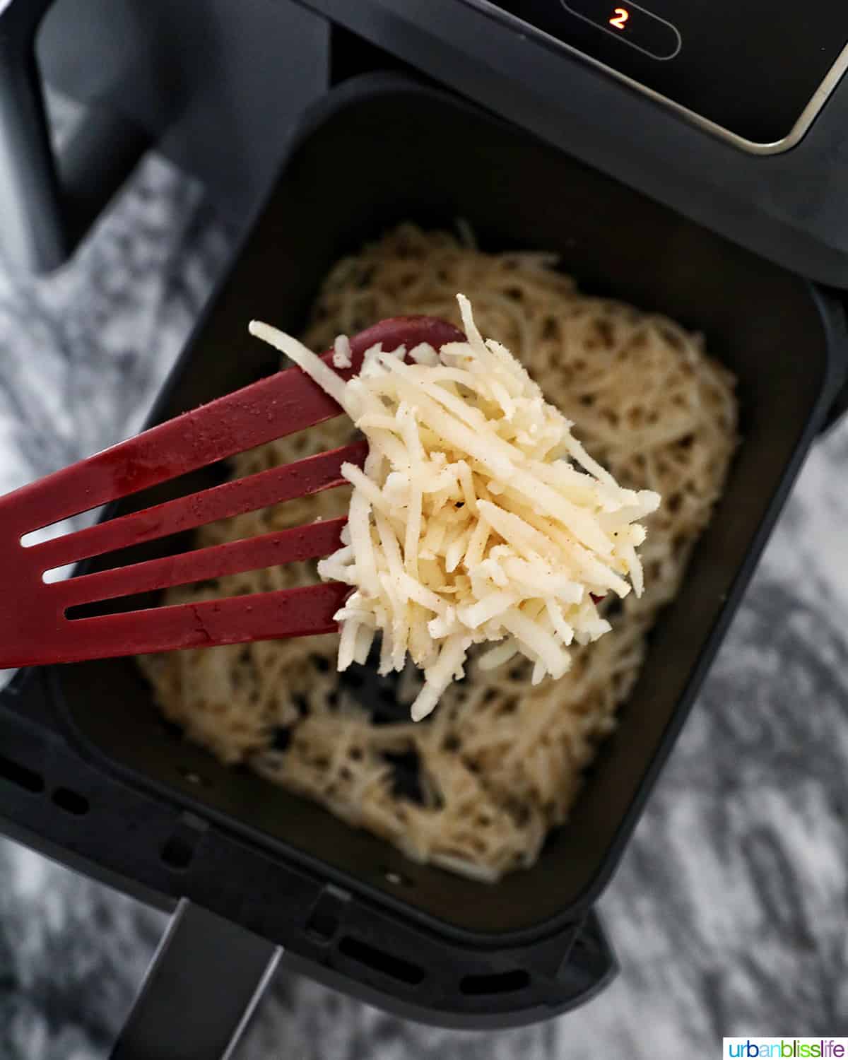air fryer hash browns