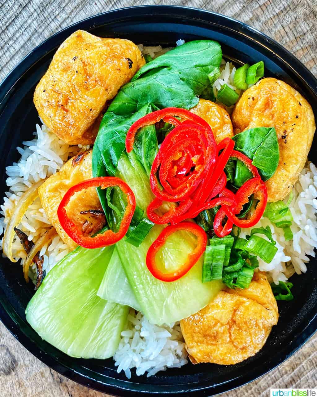 tofu bistek bowl