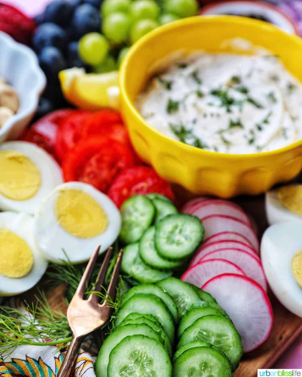veggies and dip