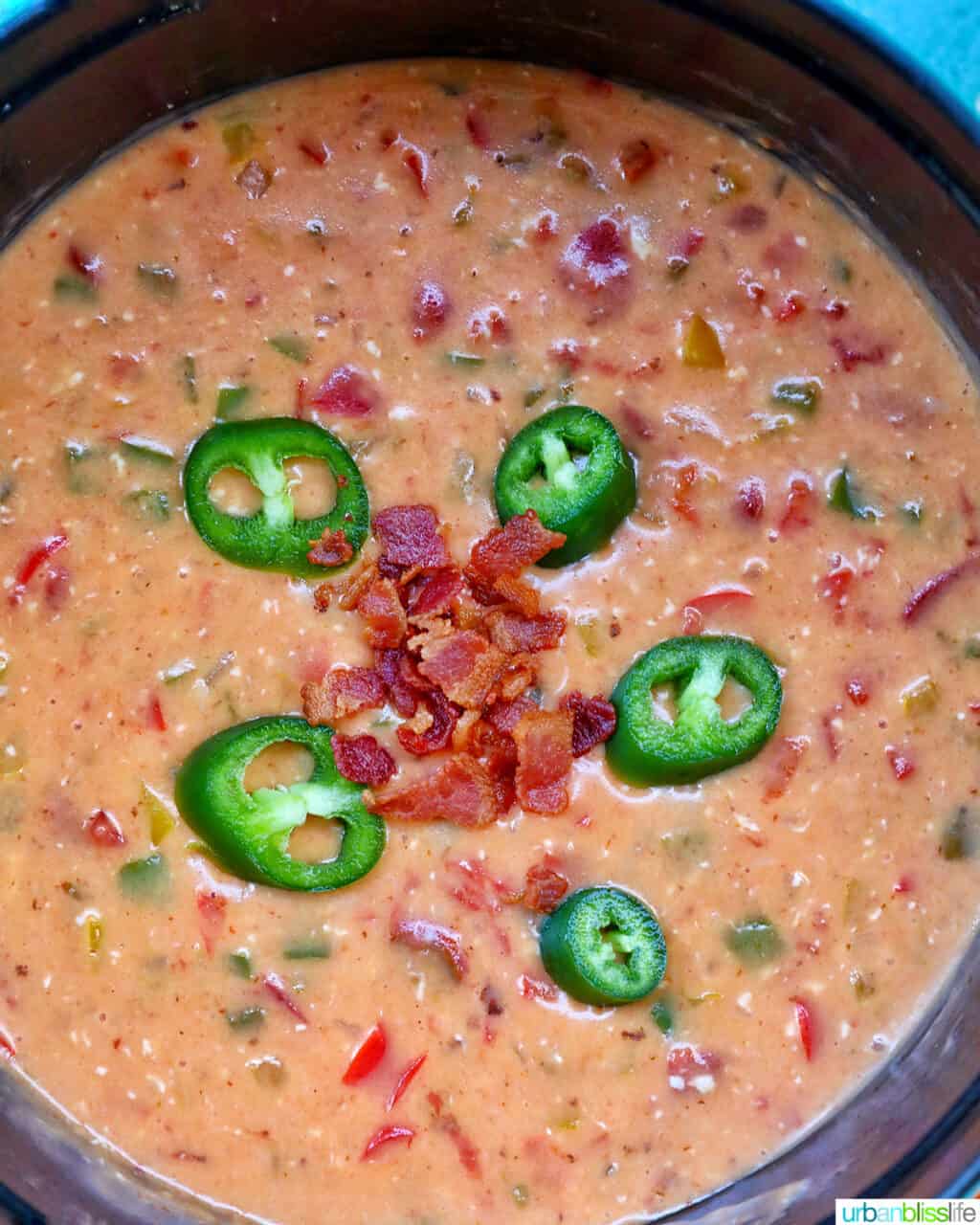 bowl of dairy free queso dip