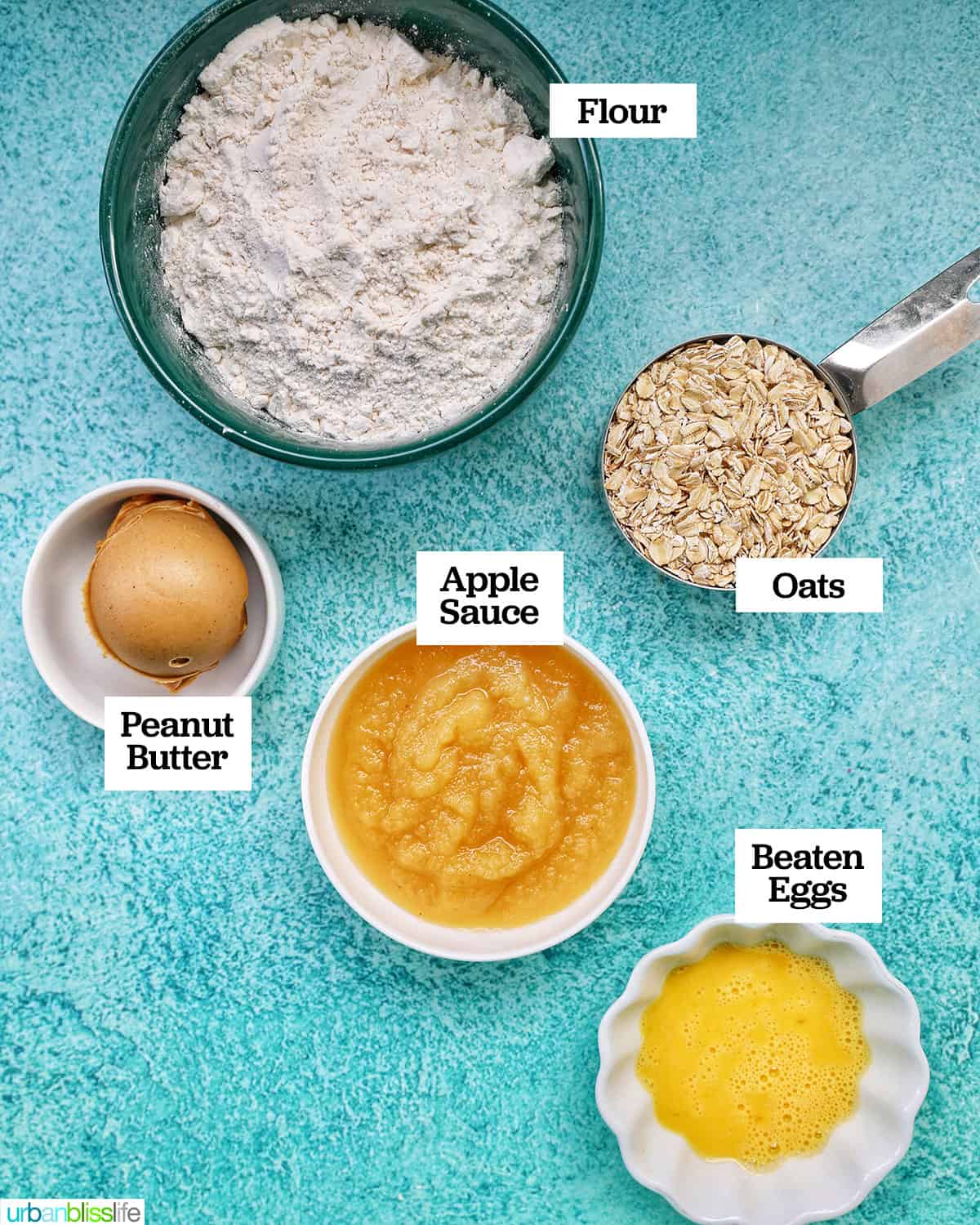 ingredients to make dog pretzels