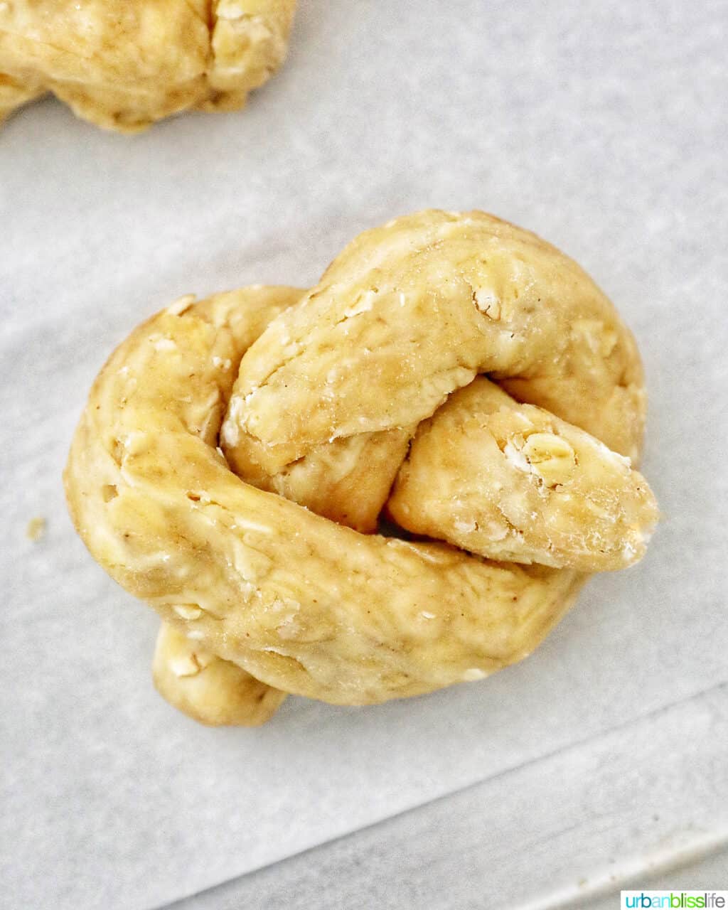 dog pretzels ready to bake