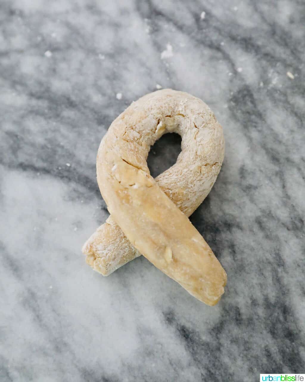 shaping dog pretzels