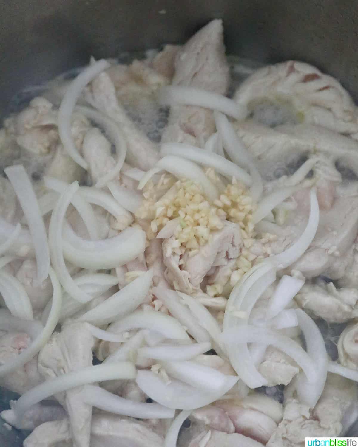 sauteing garlic and onions in the instant pot