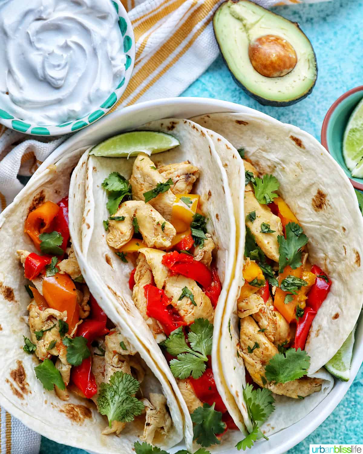 instant pot chicken fajitas