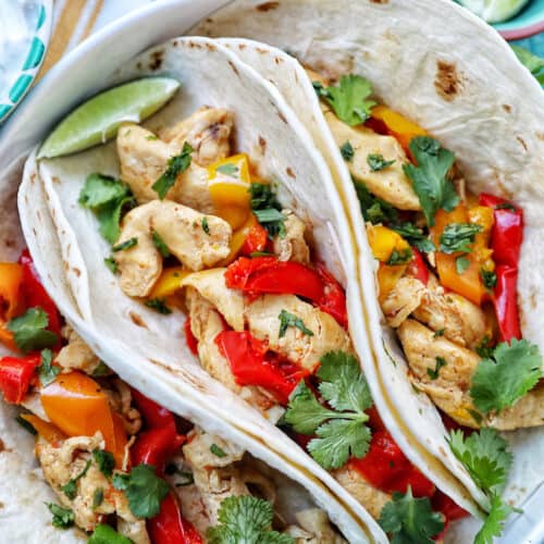 instant pot chicken fajitas
