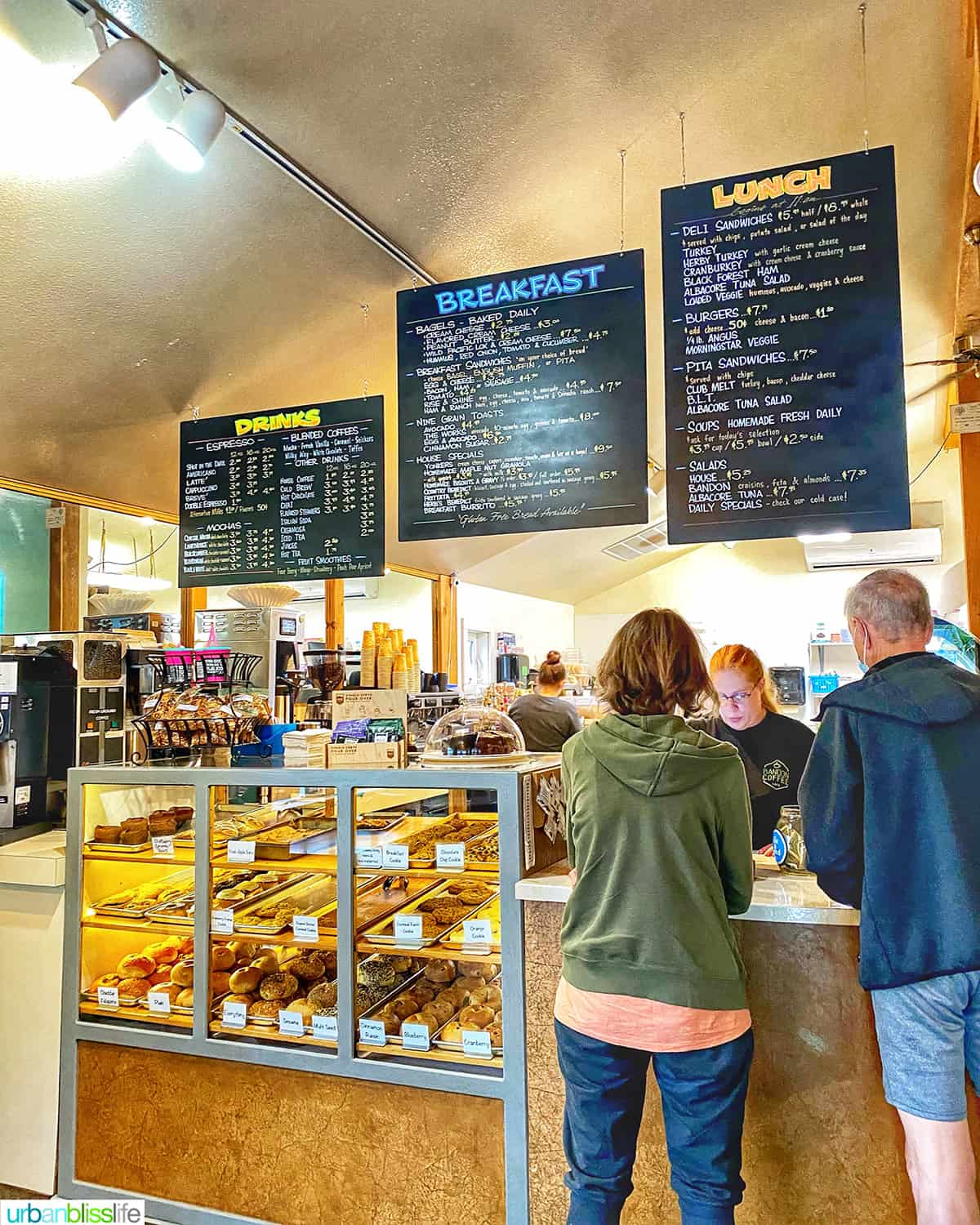 bandon coffee cafe interior