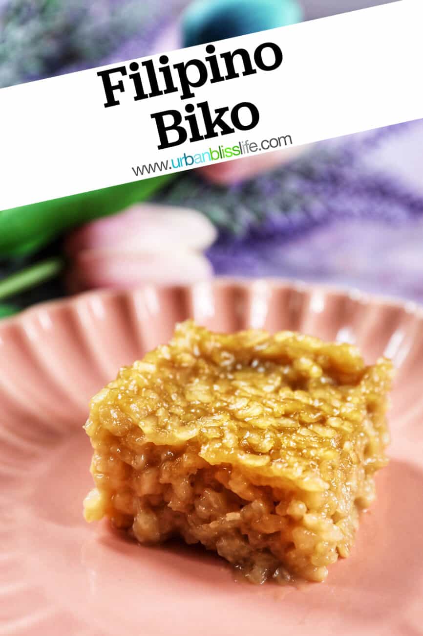 filipino biko with text overlay