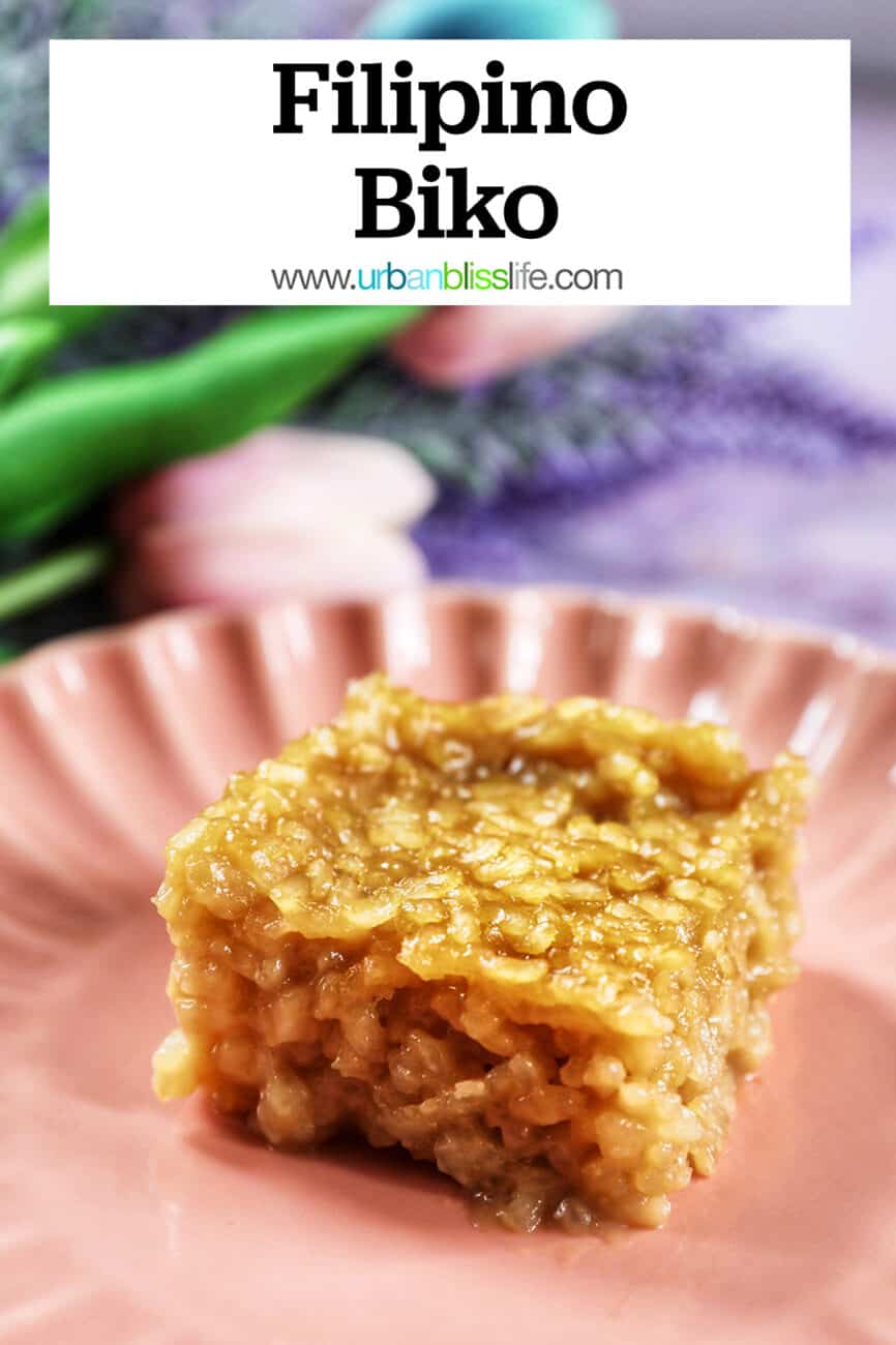 filipino biko with text overlay
