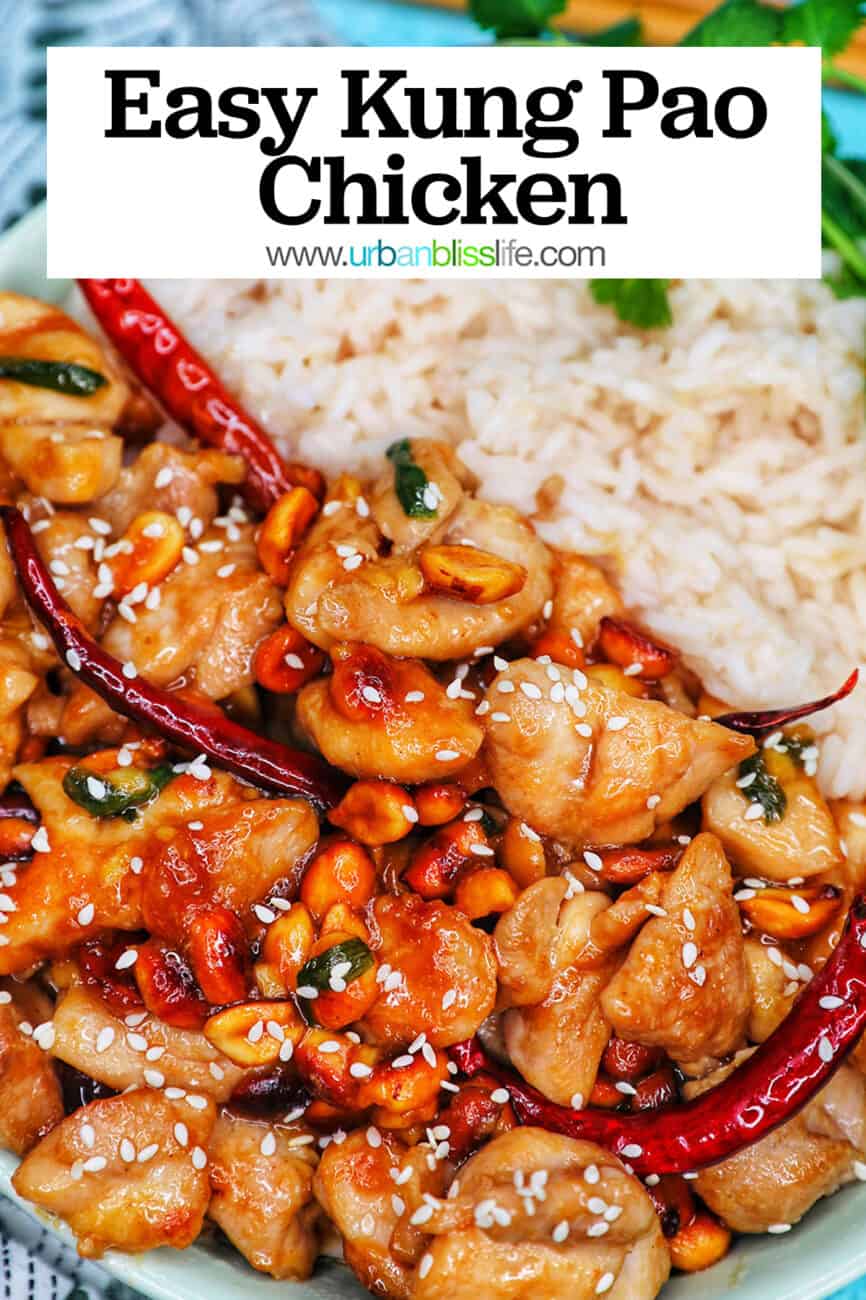 kung pao chicken with rice