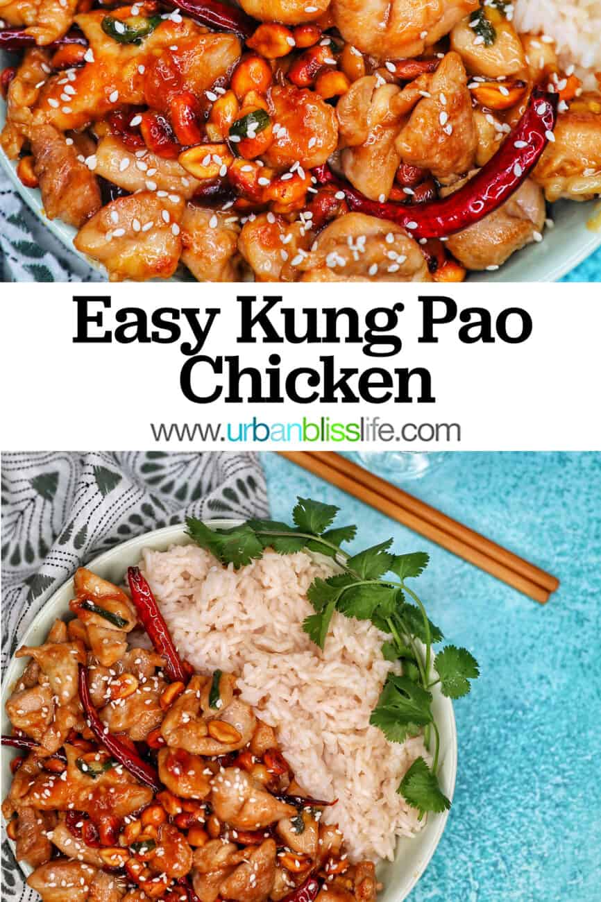 kung pao chicken with rice