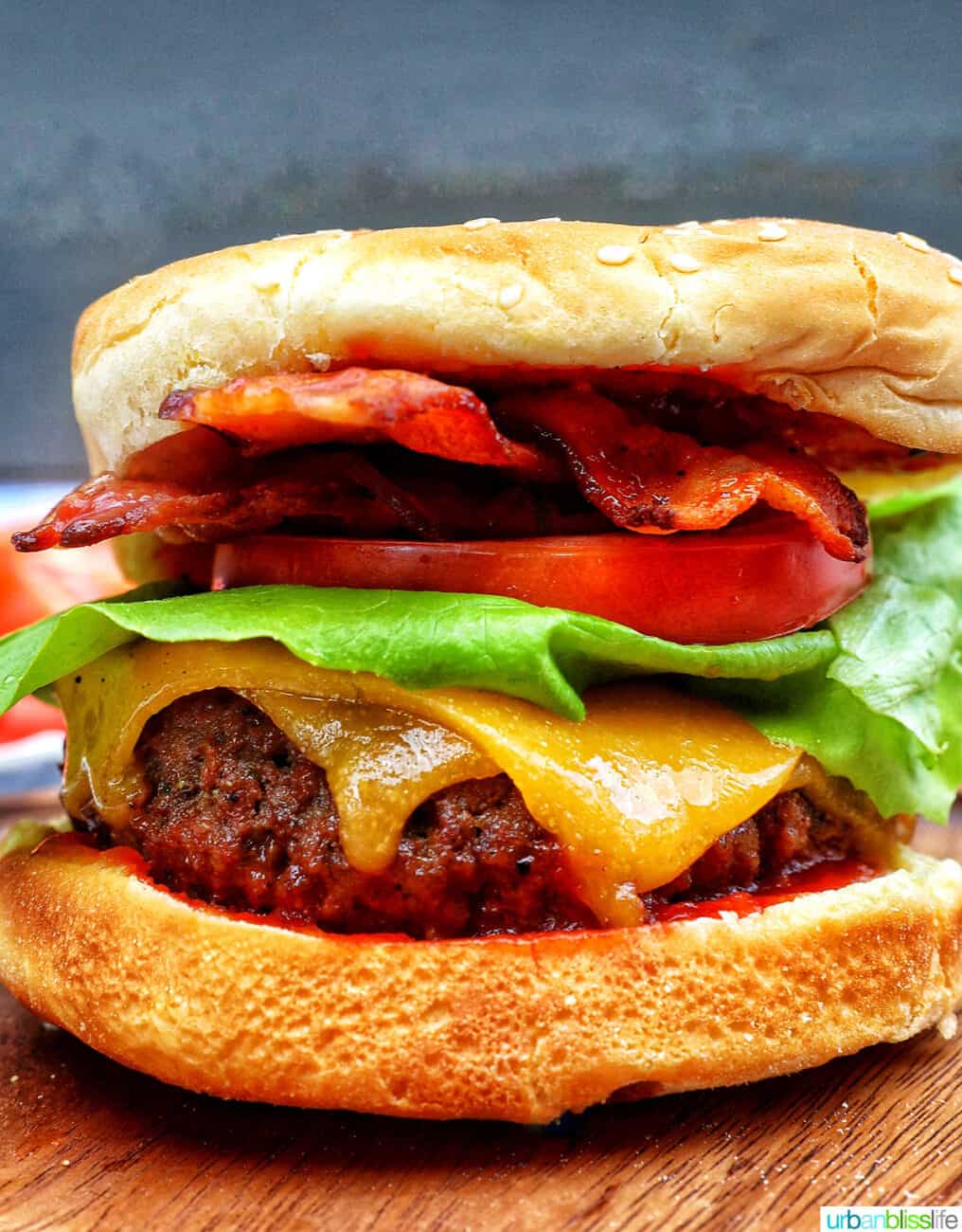 BBQ bacon burger