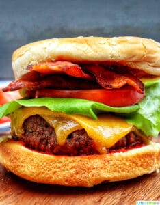 BBQ bacon burger