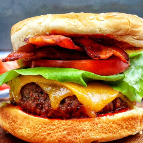 BBQ bacon burger