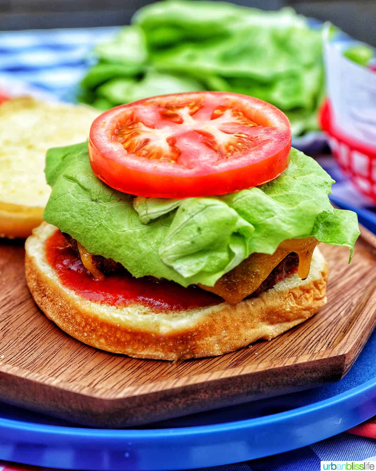 building a BBQ bacon burger