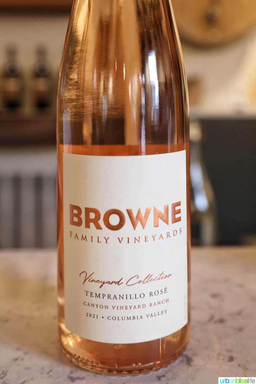 browne family vineyards tempranillo rose