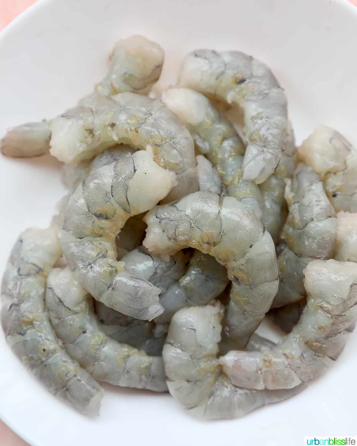 raw shrimp
