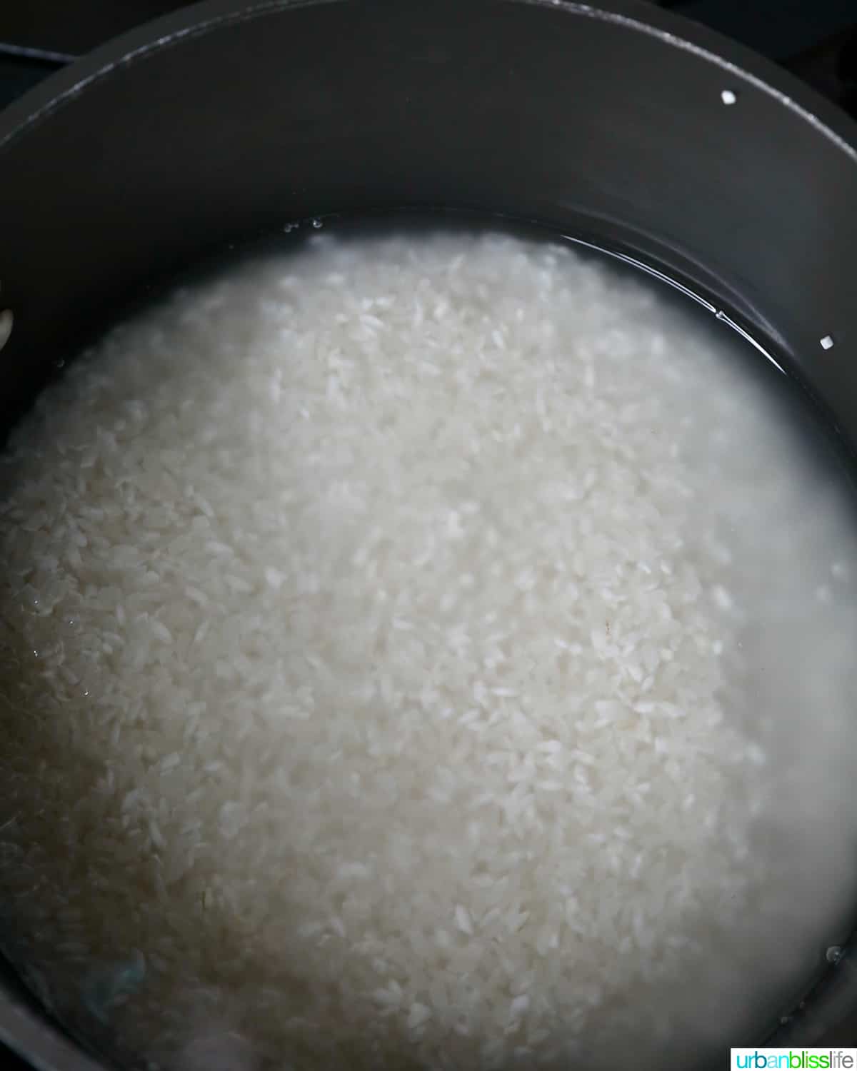 making rice