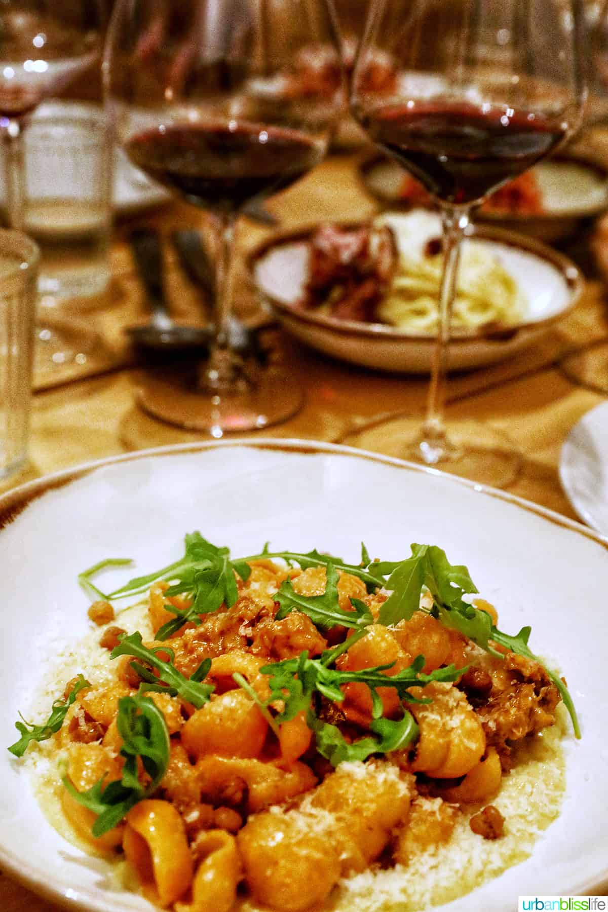 passatempo pasta and wine