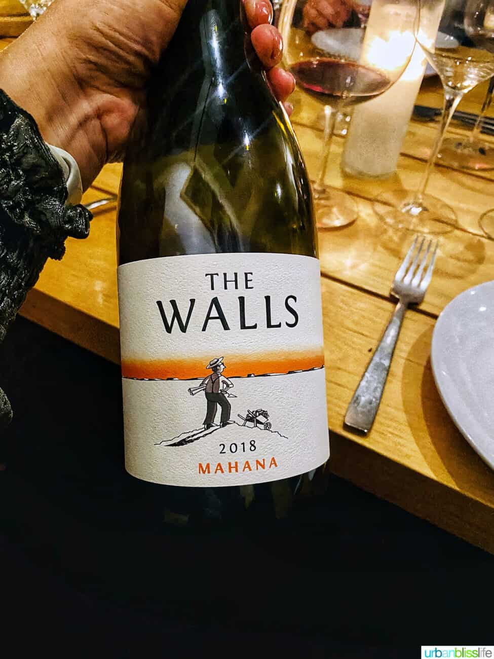 the walls 2018 mahana wine
