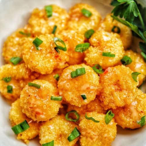 air fryer bang bang shrimp