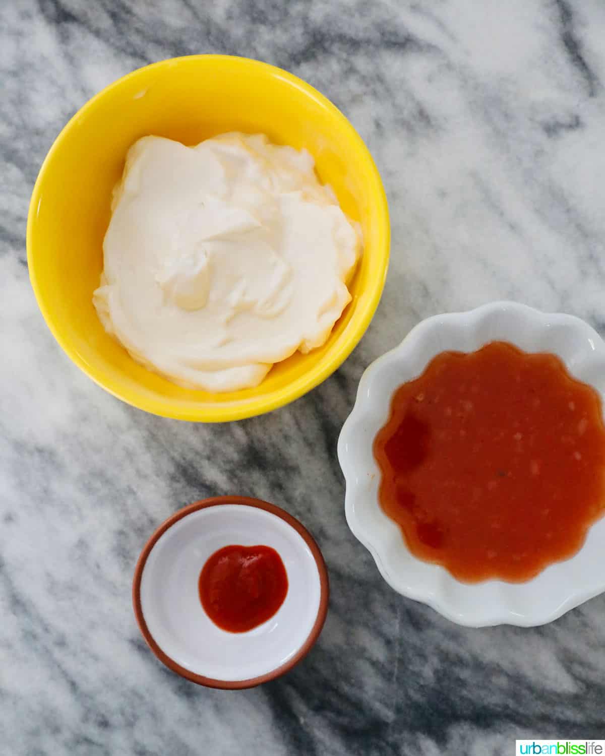 ingredient to make bang bang sauce