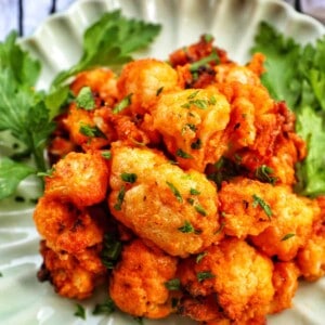 air fryer buffalo cauliflower.