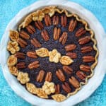 chocolate bourbon pecan pie.