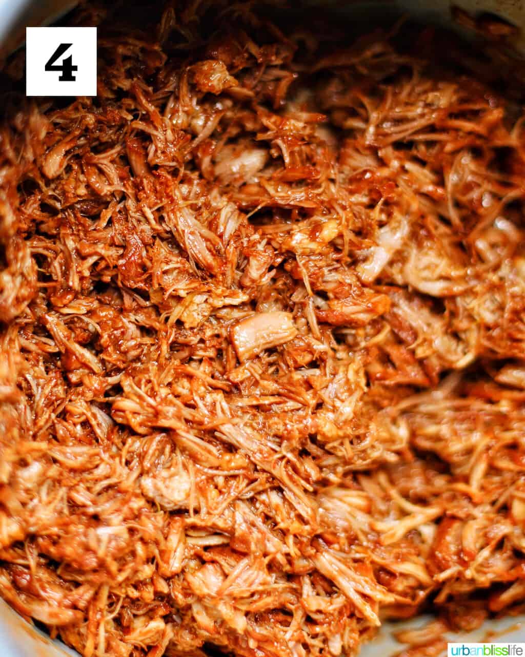 pulled pork shredded.