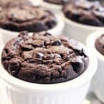 gluten free mug cakes with chocolate chip espresso.