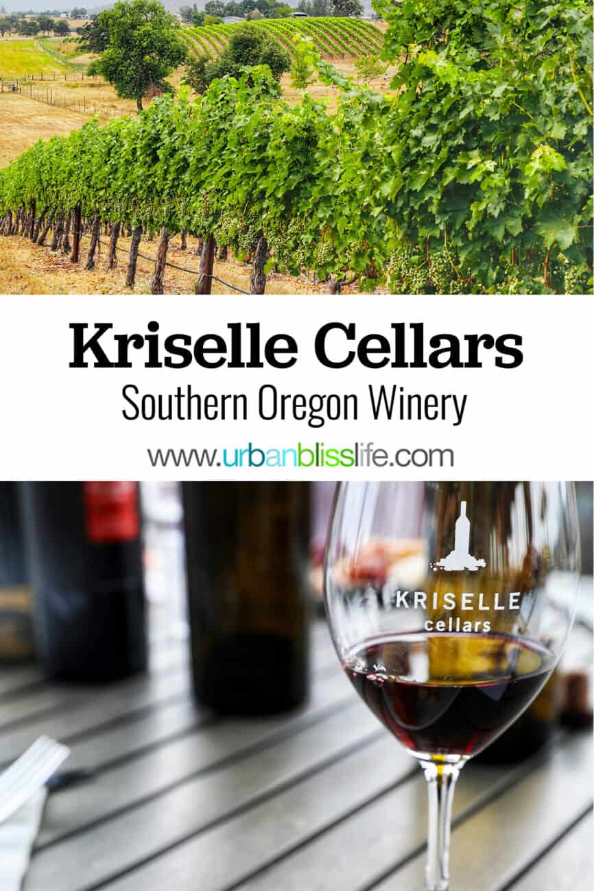 vineyard photo at top with wine glass photo on the bottom and title text overlay in between.