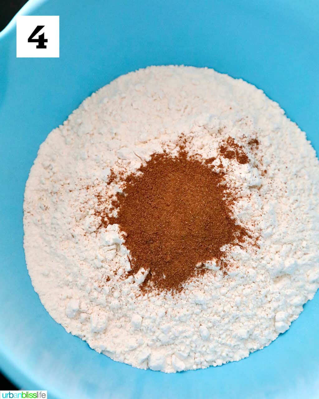 dry ingredients in bowl