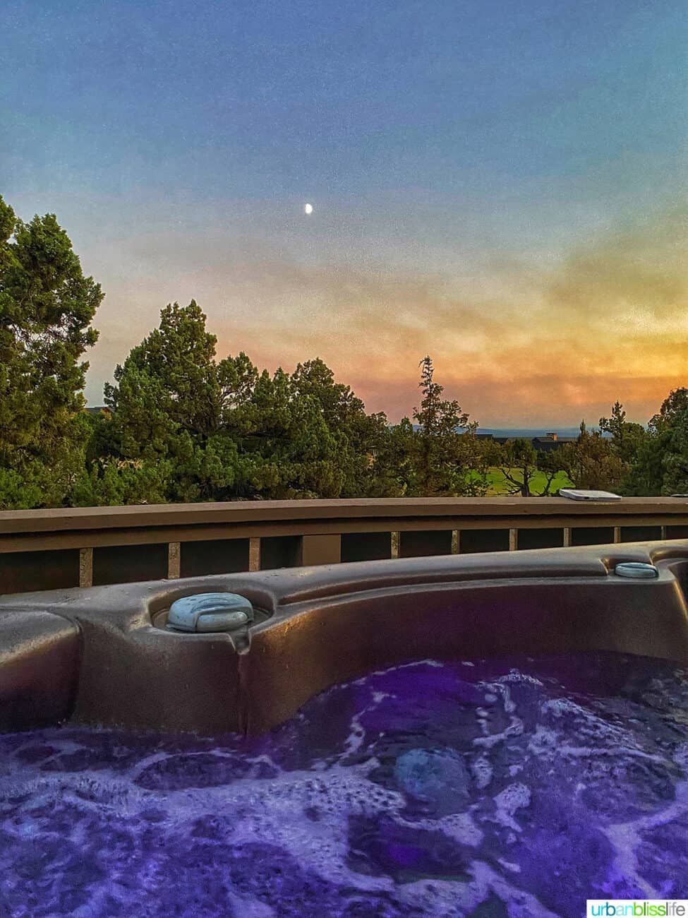 hot tub at brasada ranch