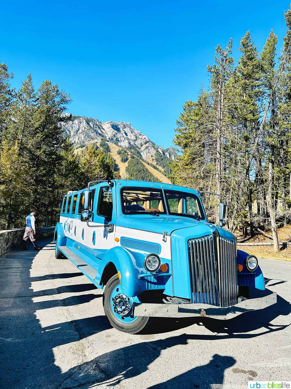 Open Top Touring in Banff Alberta Canada.
