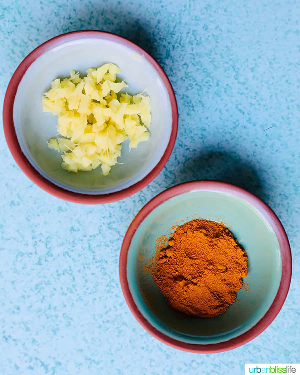 ginger and turmeric