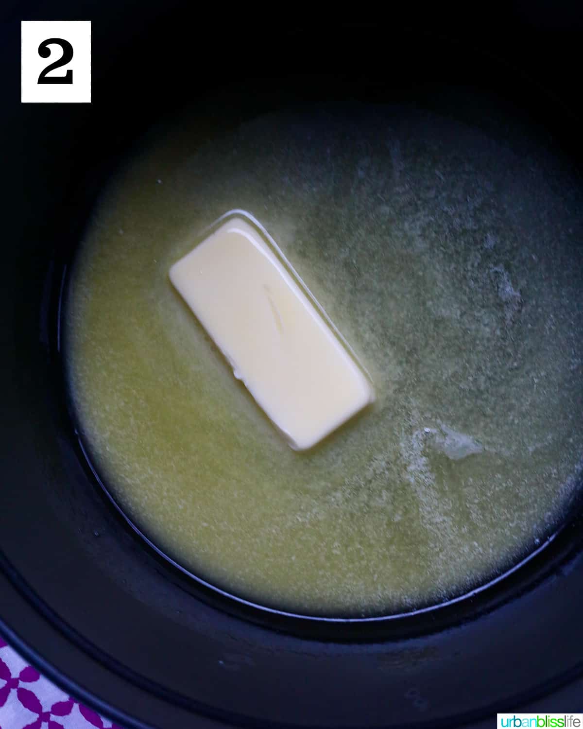 melting butter