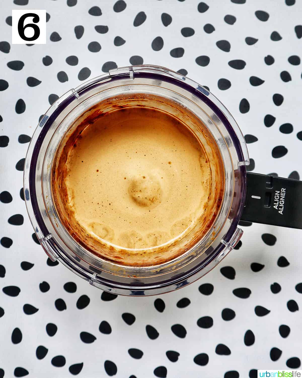 Ninja Creami making a coffee milkshake.