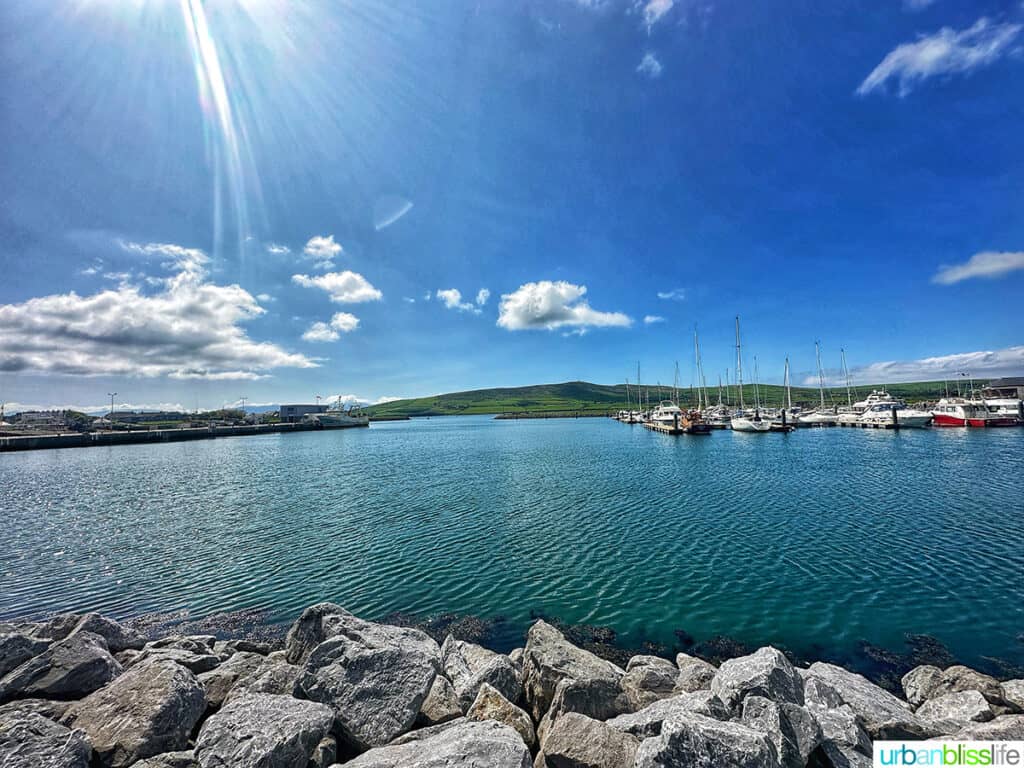 harbor in dingle, ireland