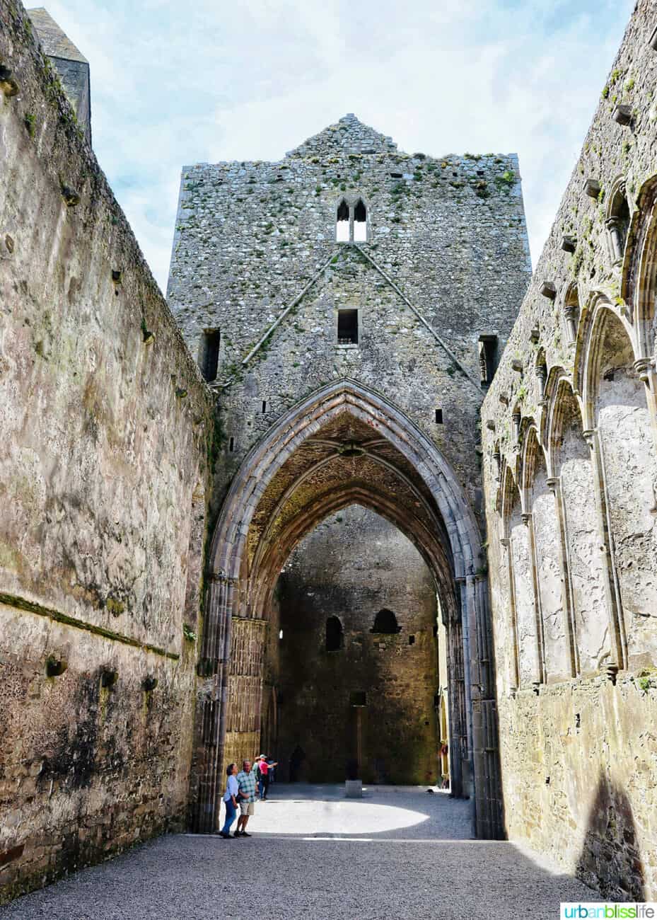 rock of cashel ruins in ireland