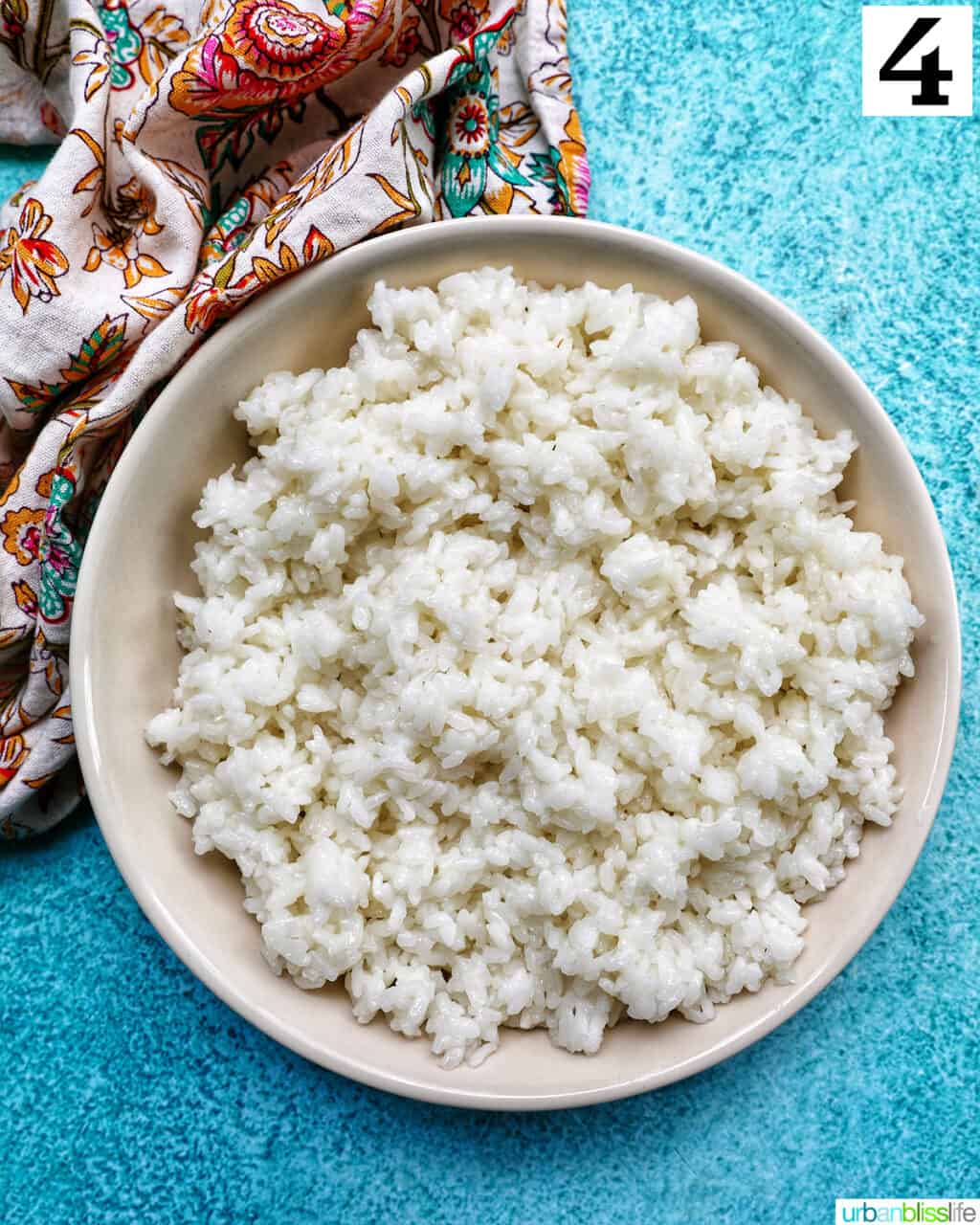 bowl of rice.